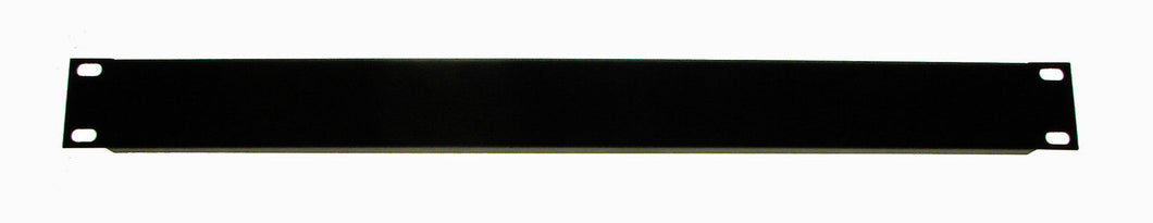 PROCRAFT SRP-1 1U 1.2mm Formed Steel Rack Panel - Black Powder Coat (1 space)