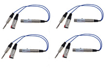 Load image into Gallery viewer, 4 Pack Sunrise Direct Interface Cable- Instrument to Balanced and Parallel Out