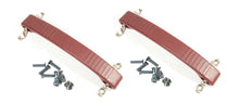 Load image into Gallery viewer, (2 PACK) PENN ELCOM 0394RED Red Rubber &quot;Dog Bone Style&quot; Strap Handle w/screws