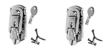 Load image into Gallery viewer, (2 PACK) PENN ELCOM L1094N Locking Briefcase/Draw Latch Nickle Finish w/ Screws