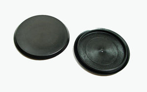 2 Pack Brand NEW Genuine CAPLUG Black Plastic Flexible 3" Hole Plugs    BPF-3
