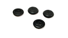 Load image into Gallery viewer, 4 NEW Genuine CAPLUGS Flexible 25-26 mm Black Plastic Hole Plugs BPF-25MM