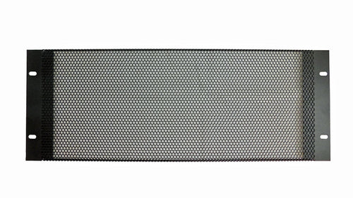 PROCRAFT VRP-4 4U Vented / Perforated Steel Rack Panel w/ Flanges  (4 space)