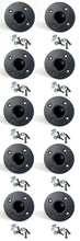 Load image into Gallery viewer, (10 PACK) PENN ELCOM M1551 Recessed Steel Speaker Stand Cup for 1-3/8&quot; Pole