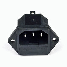 Load image into Gallery viewer, One AC Power IEC Standard C-14  Inlet Connector W/Fuse Holder    SP-862