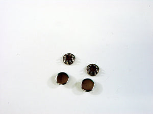 (4 PACK) 9/32" Nickel Plated Metal Hole Plugs for .016"-.062" metal SP-281-NK