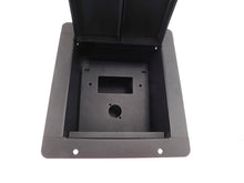 Load image into Gallery viewer, PROCRAFT FPMU-1DEC1X-BK  Recessed Stage Pocket / Floor Box 1 Decora + 1 D punch