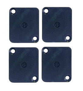 (4 PACK) NEUTRIK DBA Dummy Plate for "D" series mounting hole