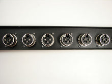 Load image into Gallery viewer, PROCRAFT AFP1U-6XF-BK 1U Formed Aluminum Rack Panel w/ 6 XLRF ( or any config)