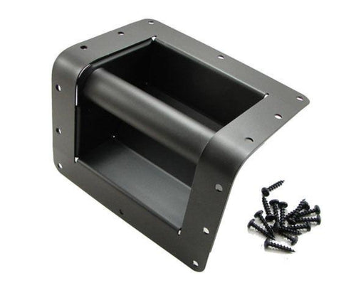 PENN ELCOM H1105/90 Blk Steel Bar Speaker/ Case Corner Handle w/screws