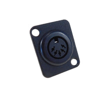 Load image into Gallery viewer, PROCRAFT D-PLATE 5-PIN MIDI / DIN panel mount connector #D-DIN-5