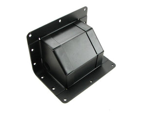 (2 PACK) PENN ELCOM H1105/90 Blk Steel Bar Speaker/ Case Corner Handle w/screws
