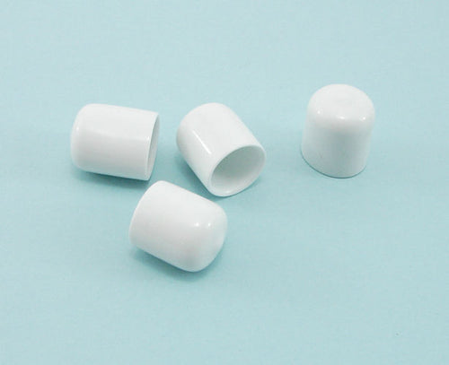 4 Pack FDA Listed Vinyl Caps-Fits 5/8