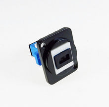 Load image into Gallery viewer, PROCRAFT LY-428 FIBER OPTIC SC Feed-Thru D Type Panel Mount Connector w/ covers