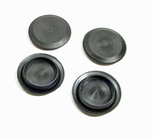 Load image into Gallery viewer, 4 Pack NEW Genuine Niagara Brand Flexible 1-1/4&quot; Black Plastic Hole Plugs  S1414