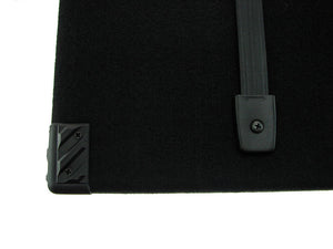 PROCRAFT 8U 12" Deep Rack Case in Black Carpet Wrap - Top Handles w/ Rack Screws