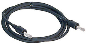 RCA 6ft 3.5mm Plug Fiber Optic Cable Mini to Mini Plug   DV6MM