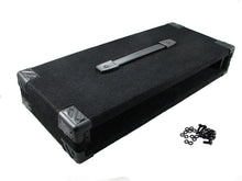 Load image into Gallery viewer, PROCRAFT 1U 9&quot; Deep Rack Case in Black Carpet Wrap - Top Handle w/ Rack Screws