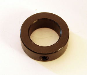 1-1/4" Bore Shaft Collar With 3/8"-16 Set Screw - Black Oxide Finish 6L104P3
