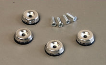 Load image into Gallery viewer, (4 PACK) PENN ELCOM 3045 Metal Amp Glides w/ Rubber Insert &amp; Screws