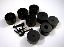 Load image into Gallery viewer, (8 PACK) PENN ELCOM 1&quot; x 1-9/16&quot; Rubber Feet for Amp/ Case/ Speaker - F1686/25