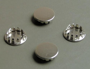 (4 PACK) 3/4" Nickel Plated Metal Hole Plugs for .109"-.125" metal SP-750-NK