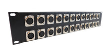 Load image into Gallery viewer, PROCRAFT TSP2U-24X-BK 2U 24CH Formed Rack Panel w/ Tie-Down Shelf (any config)