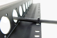 Load image into Gallery viewer, PROCRAFT TSP1U-16X-BK 1U Aluminum Rack Panel w/ Tie-Down Shelf 16 &quot;D&quot; punches