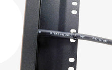 Load image into Gallery viewer, PROCRAFT TSP1U-16X-BK 1U Aluminum Rack Panel w/ Tie-Down Shelf 16 &quot;D&quot; punches